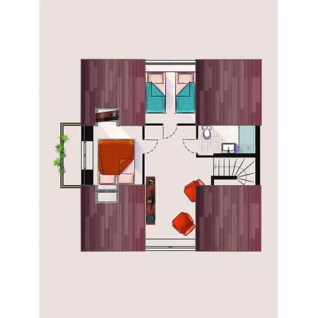 Reethuus Sued Modern Retreat Semesterbostad