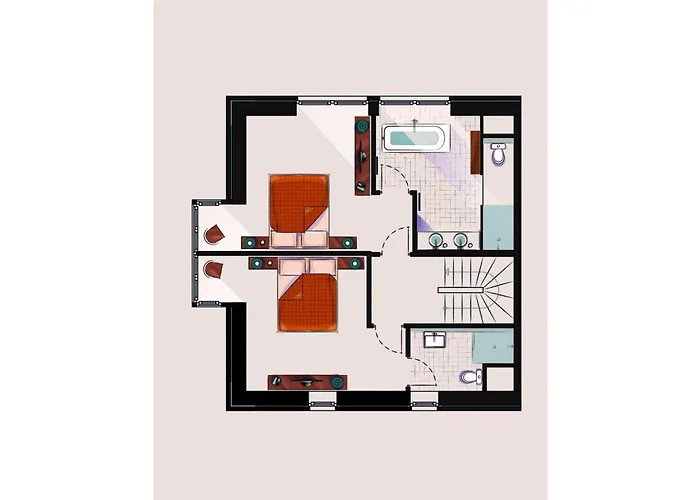 別荘 Reethuus Sued Modern Retreat *